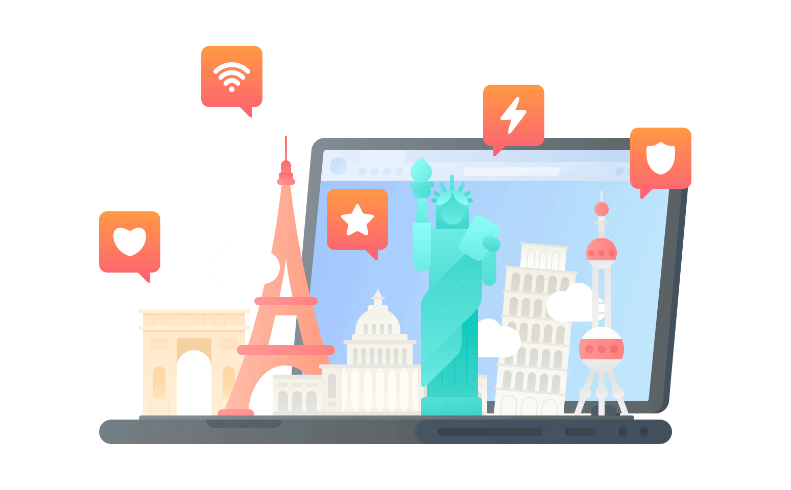代理企鹅FM的回国加速器 - 海龟VPN